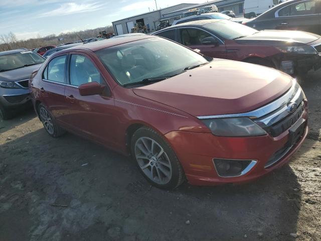 3FAHP0JG0AR112962 - 2010 FORD FUSION SEL RED photo 4