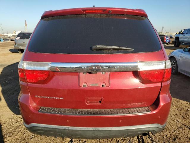 1C4RDHAGXDC693007 - 2013 DODGE DURANGO SXT MAROON photo 6