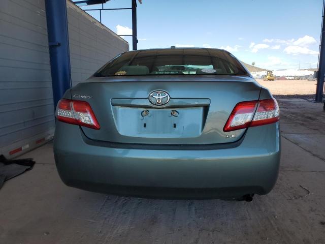 4T1BF3EK0BU744322 - 2011 TOYOTA CAMRY BASE فيروزي صورة 6