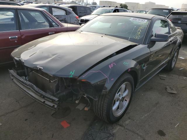 1ZVFT80N075324118 - 2007 FORD MUSTANG BLACK photo 1