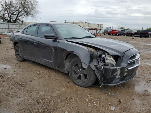 2B3CL3CG4BH544645 - 2011 DODGE CHARGER BLACK photo 4