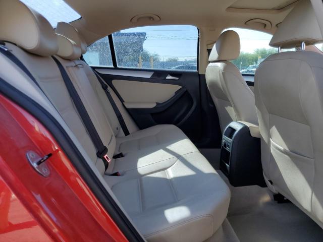 3VWDP7AJ6DM249190 - 2013 VOLKSWAGEN JETTA SE RED photo 10