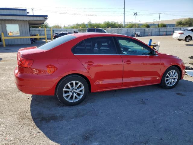 3VWDP7AJ6DM249190 - 2013 VOLKSWAGEN JETTA SE RED photo 3