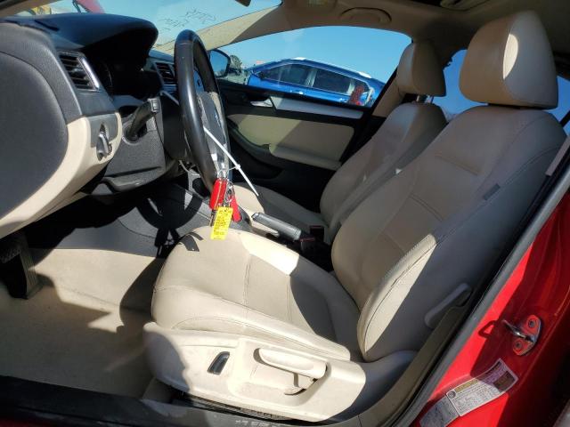 3VWDP7AJ6DM249190 - 2013 VOLKSWAGEN JETTA SE RED photo 7
