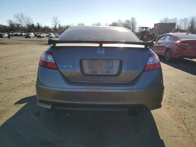 2HGFG21537H707192 - 2007 HONDA CIVIC SI GRAY photo 6