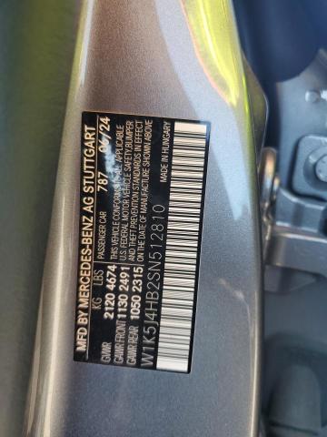 W1K5J4HB2SN512810 - 2025 MERCEDES-BENZ CLA 250 4MATIC GRAY photo 13