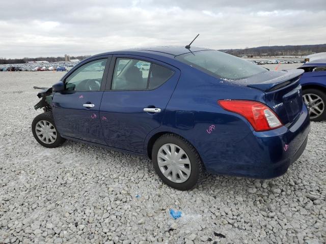 3N1CN7AP1JL878255 - 2018 NISSAN VERSA S BLUE photo 2