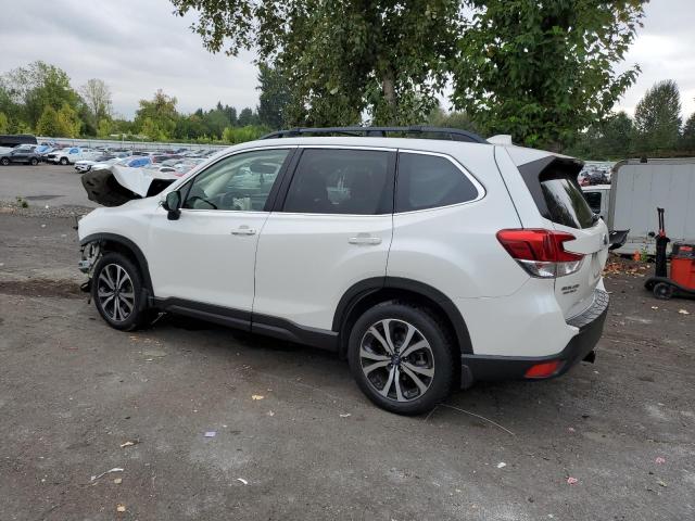 JF2SKAUC7KH596128 - 2019 SUBARU FORESTER LIMITED Weiß Foto 2