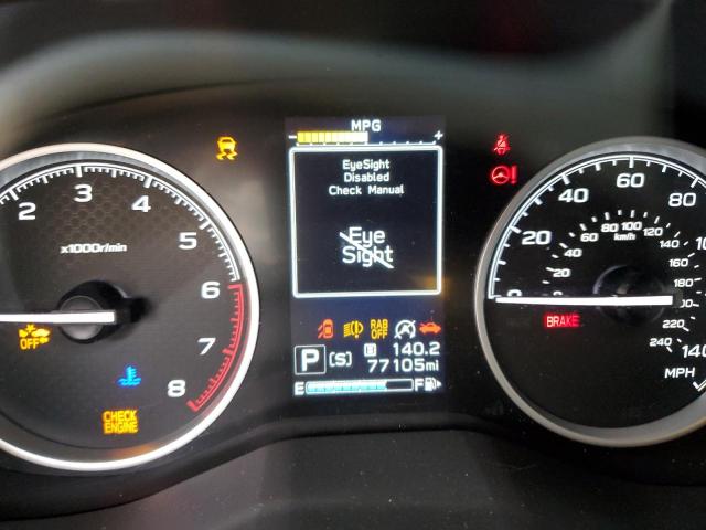 JF2SKAUC7KH596128 - 2019 SUBARU FORESTER LIMITED Weiß Foto 9