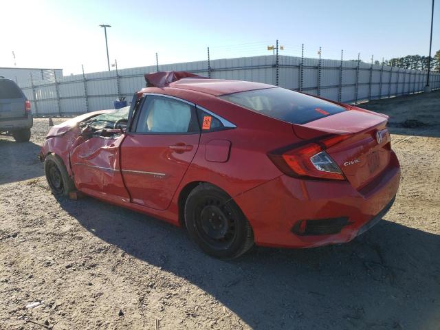 2HGFC2F56JH503580 - 2018 HONDA CIVIC LX RED photo 2