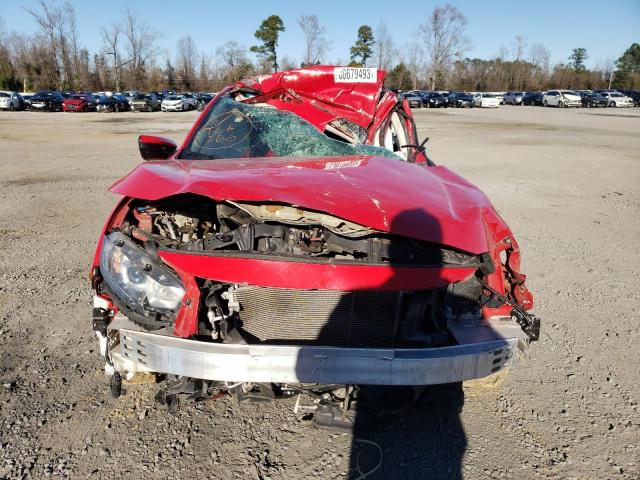 2HGFC2F56JH503580 - 2018 HONDA CIVIC LX RED photo 5