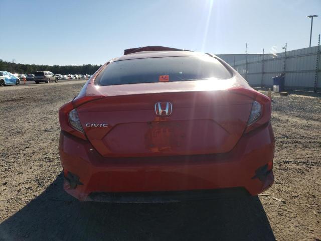 2HGFC2F56JH503580 - 2018 HONDA CIVIC LX RED photo 6