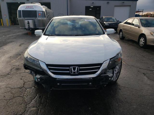 1HGCR2F88FA031853 - 2015 HONDA ACCORD EXL WHITE photo 5