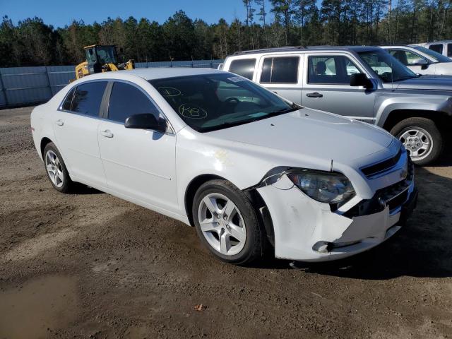 1G1ZA5EU0CF393750 - 2012 CHEVROLET MALIBU LS WHITE photo 4