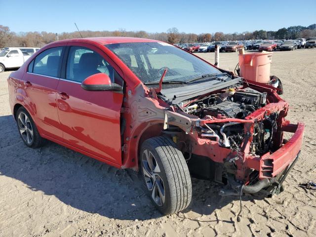 1G1JF5SBXH4107102 - 2017 CHEVROLET SONIC PREMIER RED photo 4