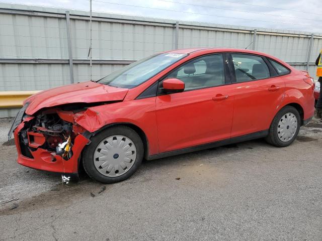 1FAHP3F23CL289005 - 2012 FORD FOCUS SE RED photo 1
