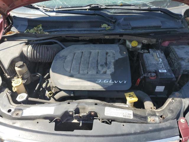 2C4RC1BG2DR560175 - 2013 CHRYSLER TOWN & COU TOURING Марун фото 12