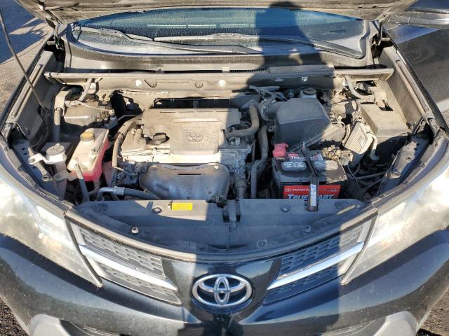 2T3WFREVXDW010991 - 2013 TOYOTA RAV4 XLE BLACK photo 11