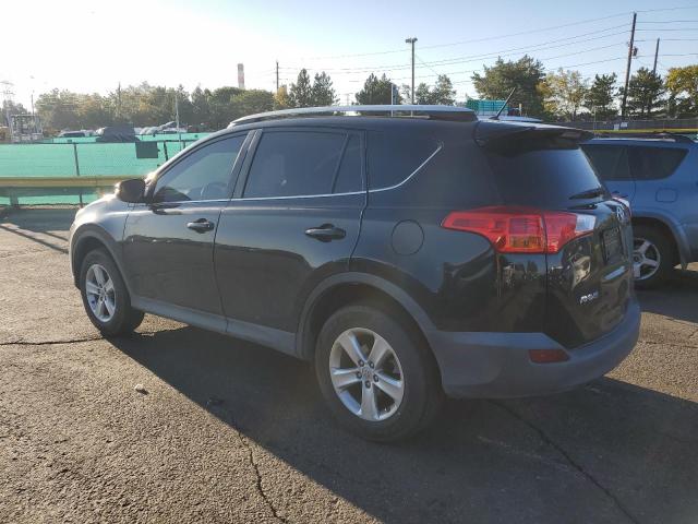 2T3WFREVXDW010991 - 2013 TOYOTA RAV4 XLE BLACK photo 2