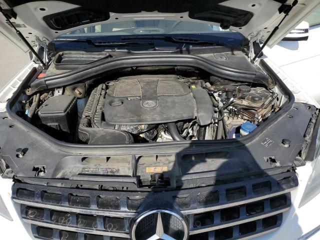 4JGDA5JBXFA596146 - 2015 MERCEDES-BENZ ML 350 WHITE photo 12