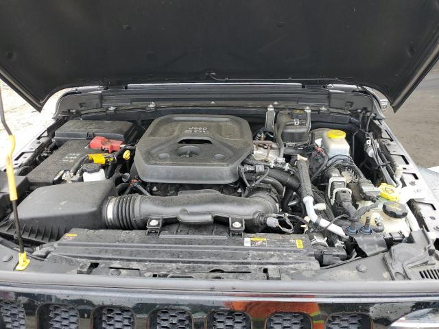 1C4HJXDN7MW819346 - 2021 JEEP WRANGLER U SPORT Մոխրագույն լուսանկար 11