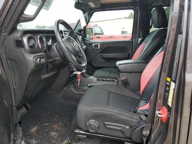 1C4HJXDN7MW819346 - 2021 JEEP WRANGLER U SPORT Մոխրագույն լուսանկար 7