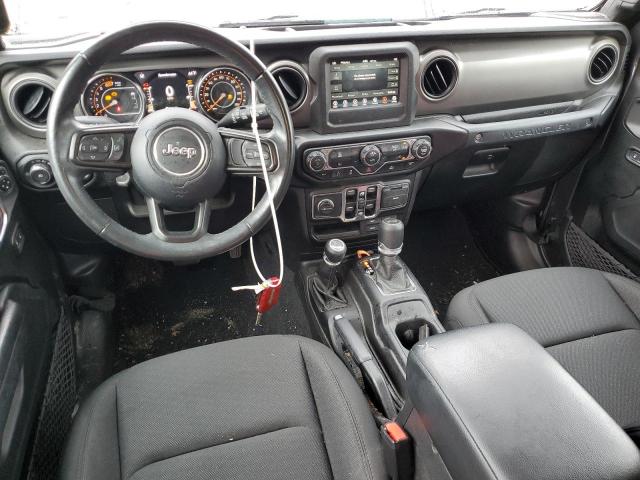 1C4HJXDN7MW819346 - 2021 JEEP WRANGLER U SPORT Մոխրագույն լուսանկար 8