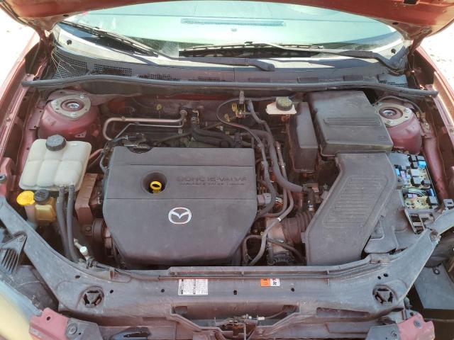 JM1BK32F481116085 - 2008 MAZDA 3 I BURGUNDY photo 11