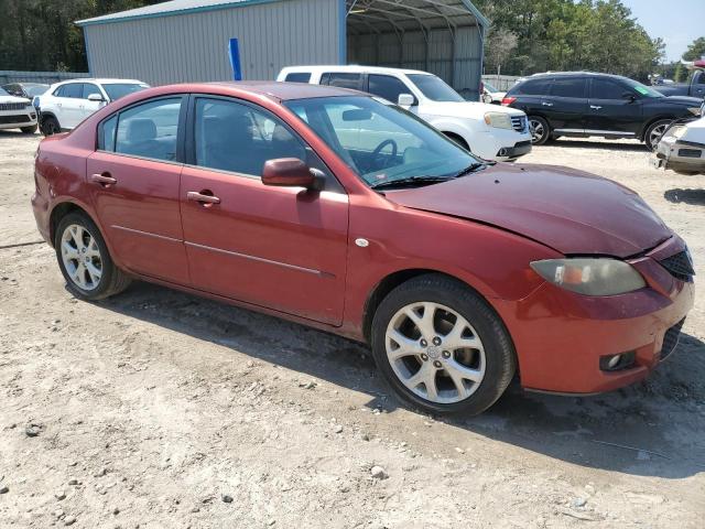 JM1BK32F481116085 - 2008 MAZDA 3 I BURGUNDY photo 4