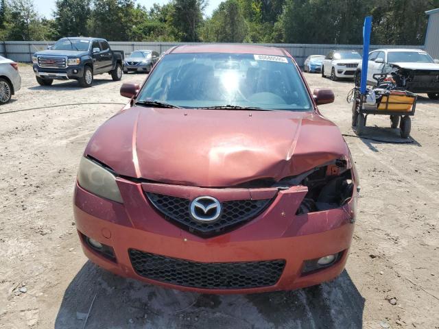 JM1BK32F481116085 - 2008 MAZDA 3 I BURGUNDY photo 5