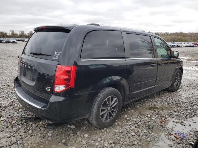 2C4RDGCG4HR699602 - 2017 DODGE GRAND CARA SXT BLACK photo 3