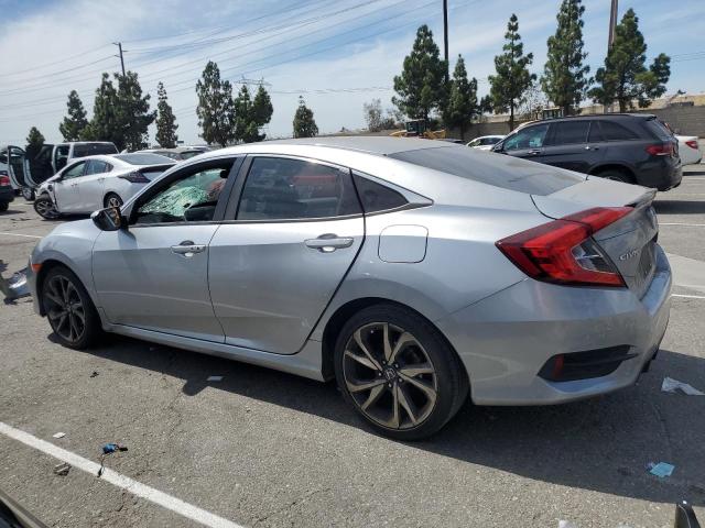 2HGFC2F81LH542719 - 2020 HONDA CIVIC SPORT SILVER photo 2
