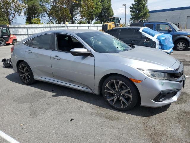 2HGFC2F81LH542719 - 2020 HONDA CIVIC SPORT SILVER photo 4