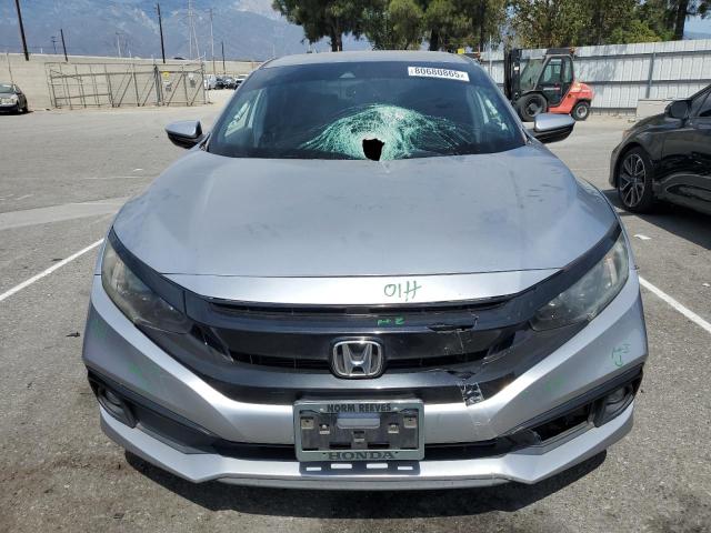 2HGFC2F81LH542719 - 2020 HONDA CIVIC SPORT SILVER photo 5