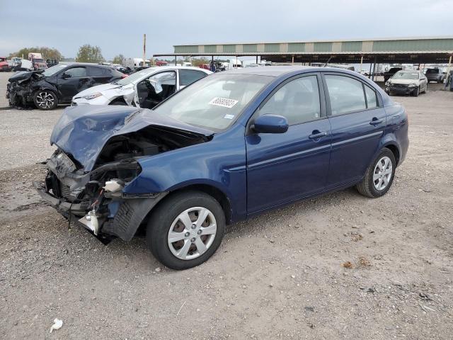 KMHCN4AC3AU459849 - 2010 HYUNDAI ACCENT GLS BLUE photo 1