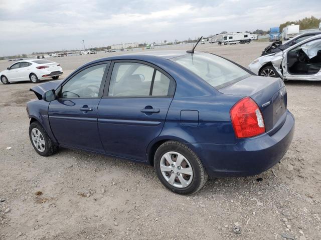 KMHCN4AC3AU459849 - 2010 HYUNDAI ACCENT GLS BLUE photo 2