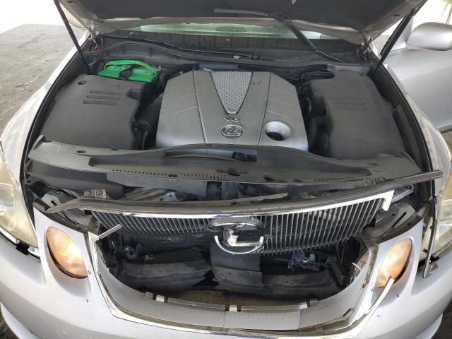 JTHBE96S270019472 - 2007 LEXUS GS 350 SILVER photo 11
