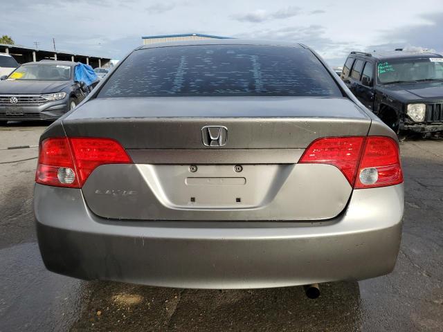 2HGFA16848H508426 - 2008 HONDA CIVIC EX GRAY photo 6