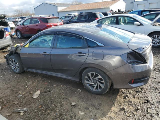 2HGFC2F77HH566621 - 2017 HONDA CIVIC EX GRAY photo 2