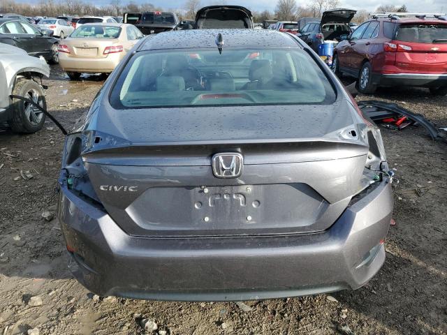 2HGFC2F77HH566621 - 2017 HONDA CIVIC EX GRAY photo 6