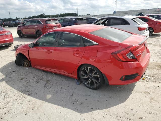 2HGFC2F82KH552058 - 2019 HONDA CIVIC SPORT Rot Foto 2