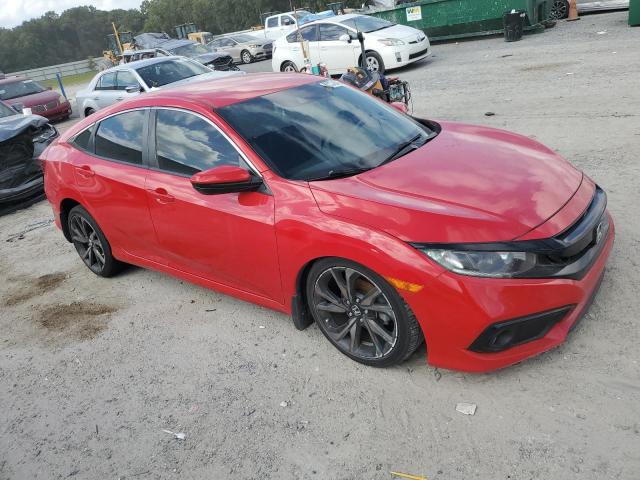 2HGFC2F82KH552058 - 2019 HONDA CIVIC SPORT Rot Foto 4