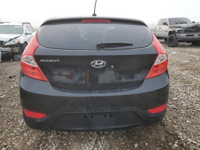 KMHCT5AE8DU087524 - 2013 HYUNDAI ACCENT GLS BLACK photo 6