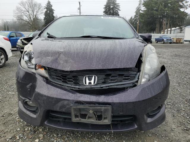 JHMGE8H5XDC049515 - 2013 HONDA FIT SPORT PURPLE photo 5