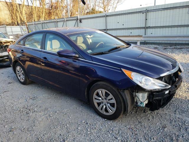 5NPEB4AC5CH455465 - 2012 HYUNDAI SONATA GLS BLUE photo 4