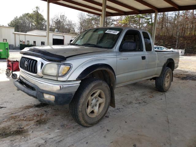 5TESM92N22Z027231 - 2002 TOYOTA TACOMA XTRACAB PRERUNNER SILVER photo 1