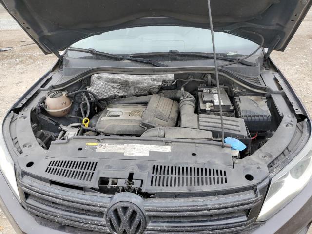 WVGAV7AX3GW536745 - 2016 VOLKSWAGEN TIGUAN S ნაცრისფერი ფოტო 11