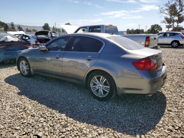 JN1CV6APXDM713230 - 2013 INFINITI G37 BASE GRAY photo 2