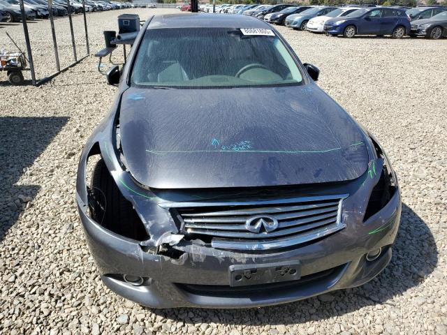 JN1CV6APXDM713230 - 2013 INFINITI G37 BASE GRAY photo 5