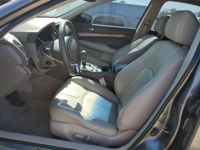 JN1CV6APXDM713230 - 2013 INFINITI G37 BASE GRAY photo 7